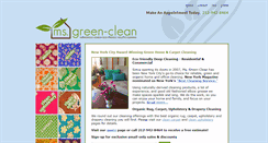 Desktop Screenshot of msgreenclean.com