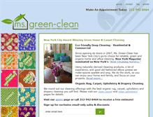 Tablet Screenshot of msgreenclean.com